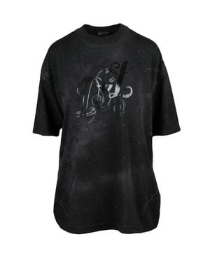 DIESEL Cotton T-Shirt - Black