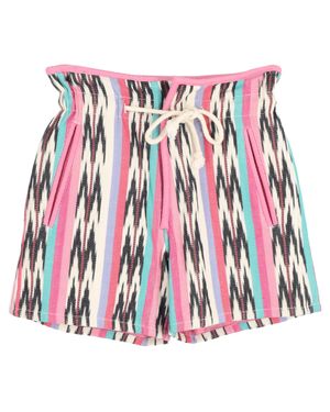 Isabel Marant Étoile Inima Ikat Jacquard Shorts - Red