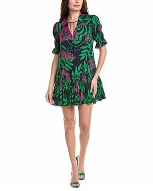 Flora Bea Hartlie Mini Dress - Green