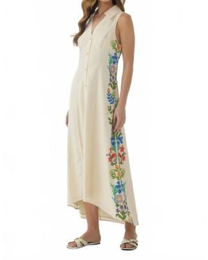 Hutch Florantina Maxi Dress - Metallic