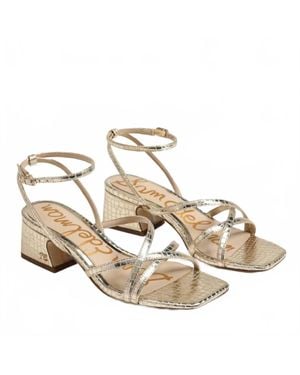 Sam Edelman Whitley Sexy Ankle Strap - Metallic