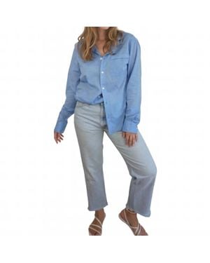 NIBI MTK Jupiter Button Down - Blue