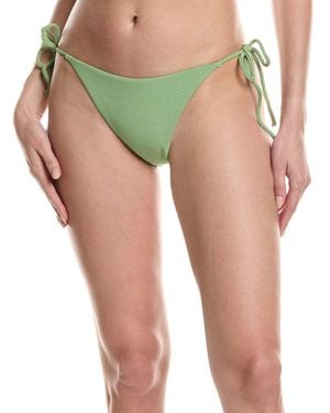 RVCA Costa Crinkle Skimpy Tie Side Bottom - Green