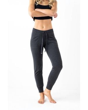 Marble Relaxed Fit Sweatpants - Blue