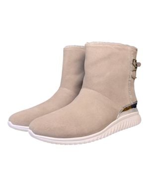 Cole Haan Studio Grand Waterproof Slip-On Boot - Natural