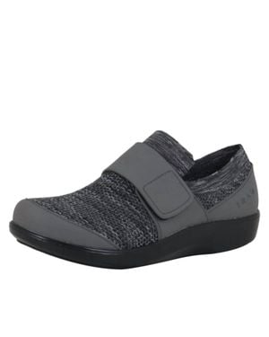 Alegria Qwik Slip On Casual Sneaker - Black