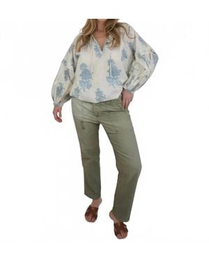 NIBI MTK Kendra Blouse - Green