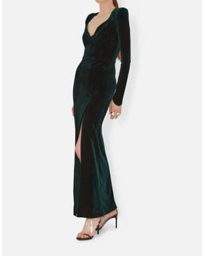Galvan London Vanitas Long Sleeved Dress - Black