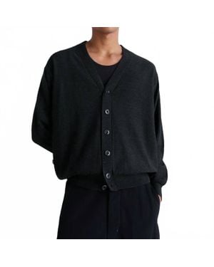 Lemaire Twisted Cardigan - Black