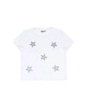 Firehouse Girl's Star Toss Tee - White