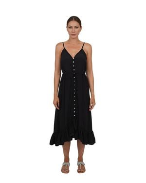 Love Token Denise Midi Dress - Black