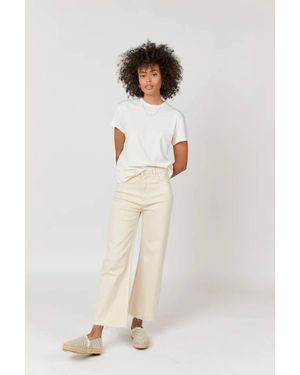 Oliver Logan Aberdeen High Rise Jeans - Natural