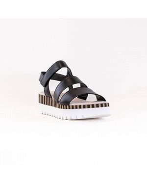 Gabor Wedge Sandal - Black