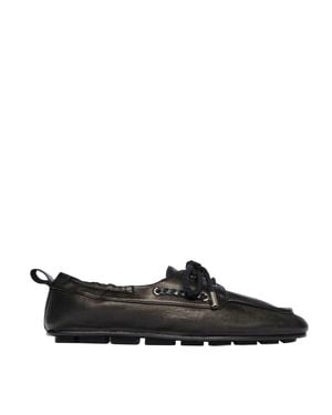 Frēda Salvador Ria Driver Loafer - Black