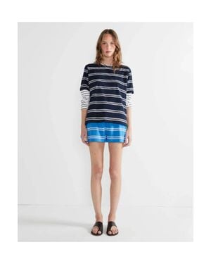 Kule Modern Short Sleeve Tee - Blue