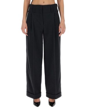 パンツ Philosophy Di Lorenzo Serafini Wide-Leg Pants With Elastic Philosophy Di Lorenzo Serafini Wide-Leg Pants With Elastic