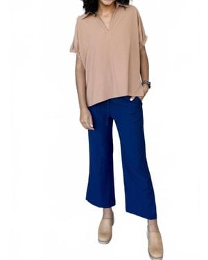 Before You Isla Wide Leg Pant - Blue