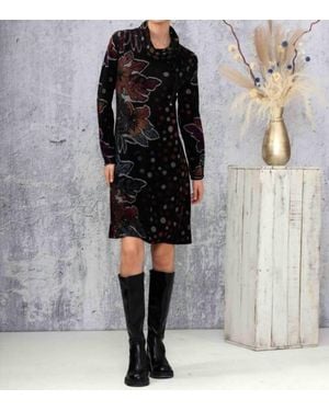 Alison Sheri Long Sleeved Dress - Black