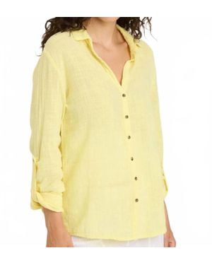 XCVI Porter Blouse - Yellow