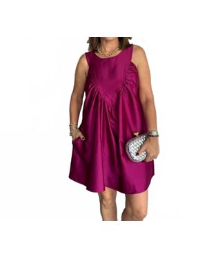 Fate Mod Mini Dress - Purple