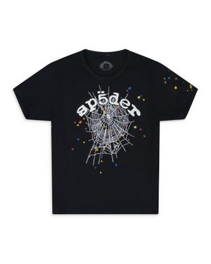 Sp5der Og Web V2 Baby T-Shirt - Black