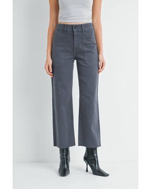 Jbd. The Nautical Wide Leg Jeans - Blue