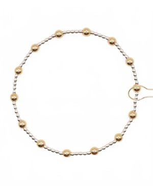 Beaded Blondes June Bracelet - Metallic