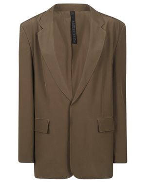 Petar Petrov Soft Adjustable Tailored Jacket - Green