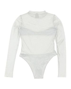 NOT AFTER TEN Body Tulle - White