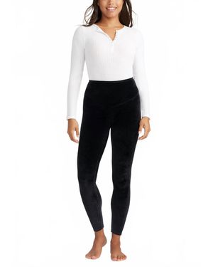Yummie Velvet Shaping Legging - Black