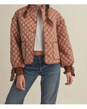 En Merci Jackie Jacket - Brown