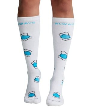CHEROKEE Knee High Compression Socks - Blue