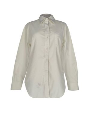 Thom Browne Button-Down Shirt - Gray