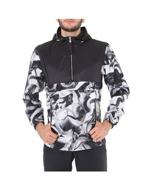 The Very Warm Hanover Printed Popover Jacket - Black