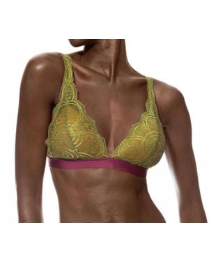 Mey Triangle Bra - Green
