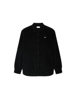 Lacoste 37/50 Corduroy Shirt - Black