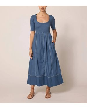 Cleobella Luna Ankle Dress - Blue