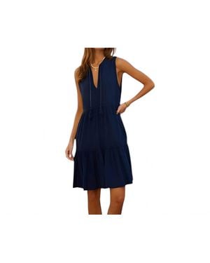 Blanco BY NATURE Willow Dress - Blue