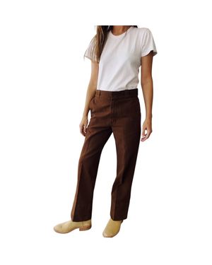 Hey Gang The Work Pant - Brown