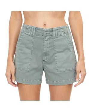 Pistola Marissa High Rise Utility Short - Blue