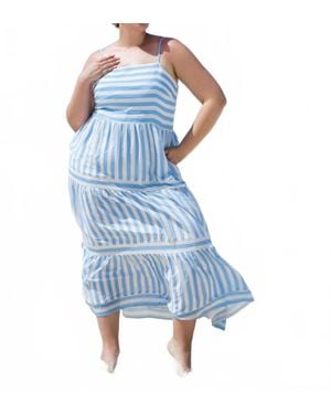 Sal Rosa Jessica Maxi Dress - Blue