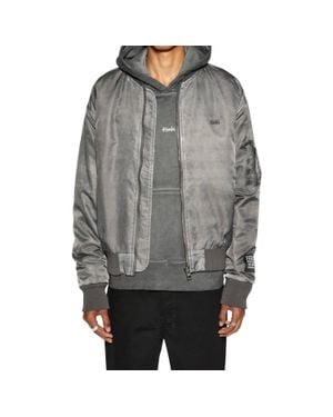 Ksubi Royalty Bomber Jacket - Gray