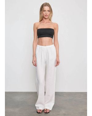 Enza Costa Linen Everywhere Pant - White