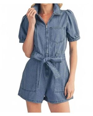 Jodifil Not The Ordinary Romper - Blue