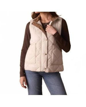 The Normal Brand Quilted Liner Vest - Natural
