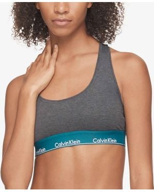 Calvin Klein Modern Cotton Bralette - Blue