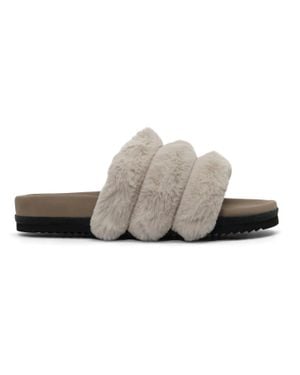 Roam Bunny Slider Slipper - Brown