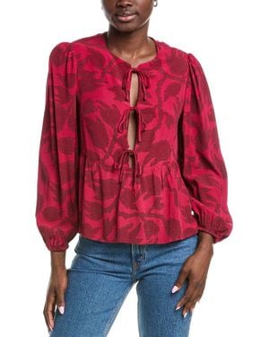 ANNA KAY Singari Blouse - Red