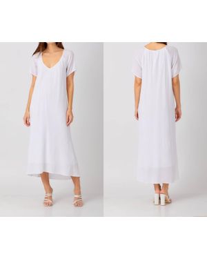 Maven West Midi Dress - White
