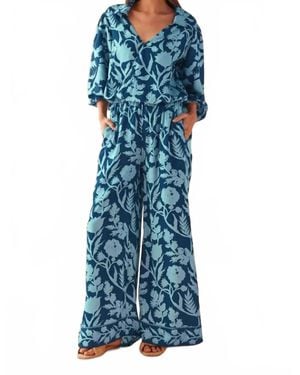 Omika Avery Blouse - Blue